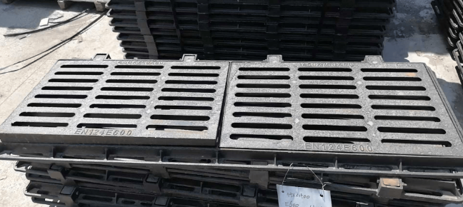 洛江球墨铸铁连体双篦展示